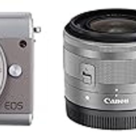 【中古】［非常に良い］Canon ミラーレス一眼カメラ EOS M100 ダブルレンズキット (グレー) EOSM100GY-WLK
