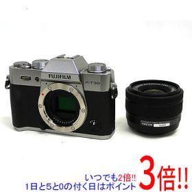 【中古】FUJIFILM ミラーレス一眼カメラ X-T30 II XC15-45mmレンズキット