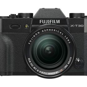 【中古】富士フイルム(FUJIFILM) ミラーレス一眼カメラ X-T30レンズキット ブラック X-T30LK-B