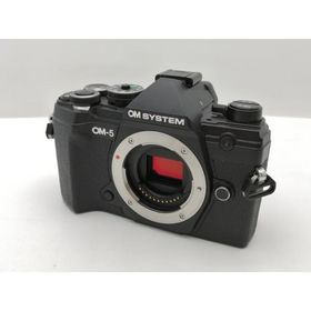 【中古】OM SYSTEM OM SYSTEM OM-5 ボディ ブラック【新宿2】保証期間１ヶ月【ランクB】