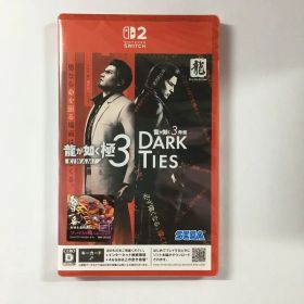 新品 龍が如く 極３ / 龍が如く３外伝 Dark Ties Switch2