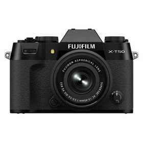 中古 １年保証 美品 FUJIFILM X-T50 XC 15-45mm レンズキット ブラック