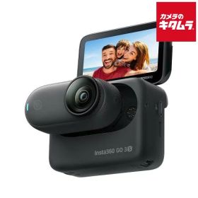 Insta360 GO 3S（128GB）ブラック（CINSAATA-GO3S128K） インスタ360 アクションカメラ 4K 防水 超小型 《納期未定》