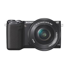 【中古】［非常に良い］ソニー SONY ミラーレス一眼カメラ α NEX-5Rダブルズームレンズキット ブラック NEX-5RY/B