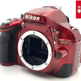 【中古】 【良品】 ニコン D5200 ボディ レッド 【デジタル一眼レフ】