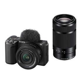 SONY ソニー デジタル一眼カメラ α アルファ VLOGCAM ZV-E10 II ダブルズームレンズキット ZV-E10M2X-B ブラック