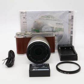 FUJIFILM ミラーレス一眼 X-A1 ズームレンズキット ブラウン F X-A1BW/1650KIT