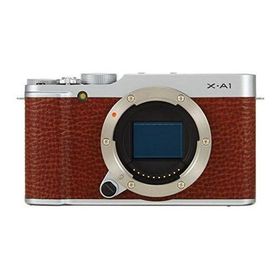 中古 １年保証 美品 FUJIFILM X-A1 ボディ ブラウン