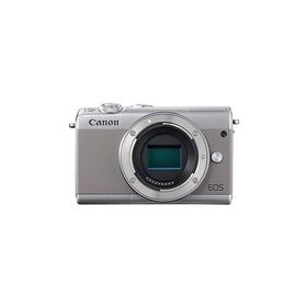 Canon ミラーレス一眼カメラ EOS M100 ボディー(グレー) EOSM100GY-BODY(中古品)