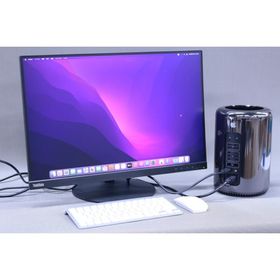 デスクトップパソコン Xeon 32Gメモリ 24インチWUXGAモニターセット MacPro 3.5 6Coa A1481 Xeon E5-1650v2 SSD512G FireProD500x2基 OS 12 Monterey