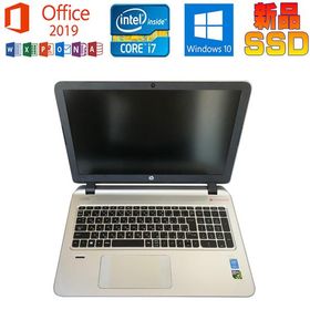 中古パソコン HP ENVY 15-K226TX Microsoft Office 2019 Core i7 5500u 2.4GHz 16GB SSD128GB 15.6型FHD 10キー Blue-ray Webカメラ