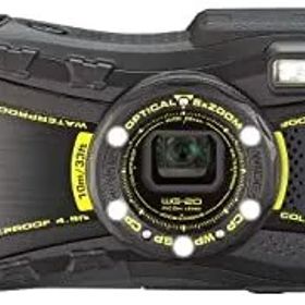 【中古】RICOH 防水デジタルカメラ RICOH WG-20 ブラック 防水10m耐ショック1.5m耐寒-10度 RICOH WG-20BK 08091