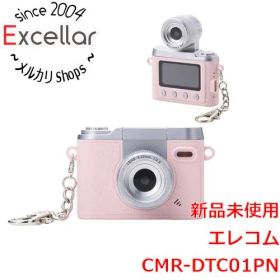 [bn:0] ELECOM 自撮りができるセルフィーミニカメラ CMR-DTC01PN パウダーピンク