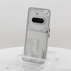 Phone (3a) 128GB ホワイト A10400155 SIMフリー ［6.77インチ有機EL／Snapdragon 7s Gen 3 Mobile Platform／RAM:8GB／ナノSI