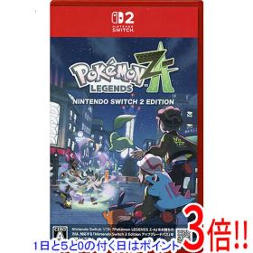 【1日と5.0のつく日、18日はポイント3倍！】【中古】Pokemon LEGENDS Z-A(ポケモン レジェンズ ゼットエー) Nintendo Switch 2 Edition