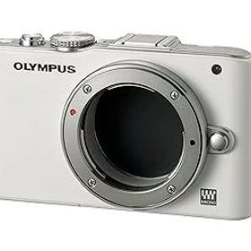 【中古】［非常に良い］OLYMPUS ミラーレス一眼 PEN Lite E-PL3 ボディ ホワイト E-PL3 BODY WHT