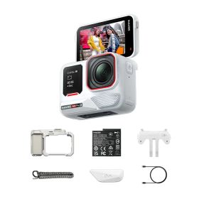 [ Insta360 ] Ace Pro 2 ストリート撮影キット アークティック・ホワイト 標準バッテリー(1個) CINSB8GA-ACEPRO2