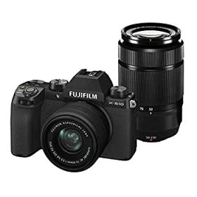 【中古-非常に良い】FUJIFILM ミラーレスデジタルカメラ X-S10 Wズームレンズキット F X-S10LK-1545/50230 ブラック