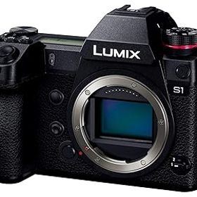 【中古】(非常に良い)パナソニック フルサイズ ミラーレス一眼カメラ ルミックス S1 ボディ 2420万画素 ブラック DC-S1-K