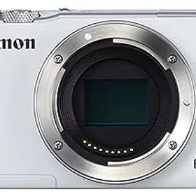 【中古】【39shop】Canon★ミラーレス一眼カメラ EOS M10 ボディホワイト EOSM10WH-BODY(非常に良い)