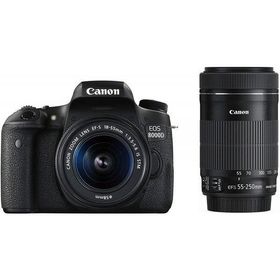 【中古】 キヤノン Canon デジタル一眼レフカメラ EOS 8000D ダブルズームキット EF-S18-55mm/EF-S55-250mm 付属 当店保証30日間 人気 一眼レフ デジタル一眼 中古 カメラ