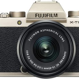 【中古】 フジフィルム FUJIFILM ミラーレス一眼 X-T100シャンパンゴールド X-T100-G 当店保証30日間 人気 ミラーレス 一眼レフ 交換レンズ カメラ