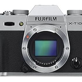 【中古】［非常に良い］FUJIFILM ミラーレス一眼 X-T10 ボディ シルバー X-T10-S
