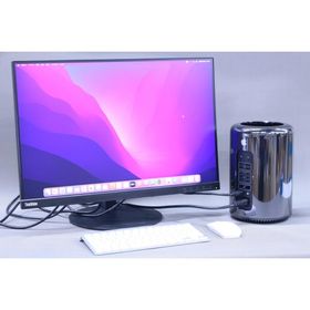 デスクトップパソコン Xeon 32Gメモリ 24インチWUXGAモニターセット MacPro 3.5 6Coa A1481 Xeon E5-1650v2 SSD512G FireProD500x2基 OS 12 Monterey