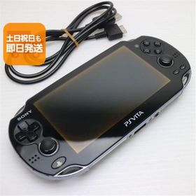 美品 PCH-1000 PS VITA ブラック 即日発送 game SONY PlayStation Wi-Fi 本体 あすつく 土日祝発送OK