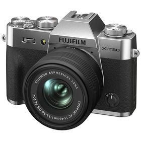 富士フイルム(FUJIFILM) ミラーレス一眼 X-T30II XCレンズキット シルバー F X-T30 II LK-1545-S JP 日英二言語モデル