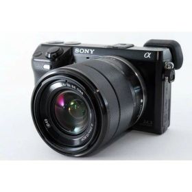 【中古】 ソニー SONY ミラーレス一眼カメラ α NEX-7 ブラック レンズキット ブラック 当店保証30日間 人気 ミラーレス一眼 ミラーレス デジタルカメラ 中古