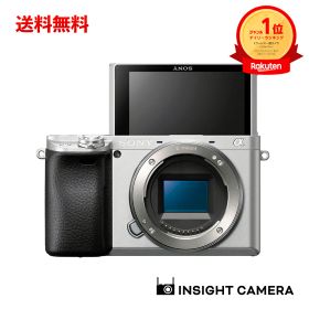 ソニー α6400 ILCE-6400 ボディ シルバー ミラーレス一眼カメラ アルファ SONY（出荷後転送不可）