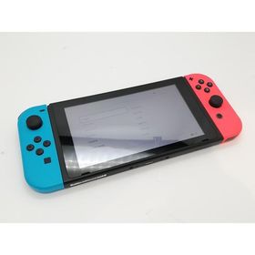 【中古】Nintendo Switch 本体 Joy-Con(L) ネオンブルー/(R) ネオンレッド HAD-S-KABAA 【2019年8月】【府中ル・シーニュ】保証期間１ヶ月【ランクB】