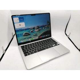 【中古】Apple MacBook Air 13インチ M3(CPU:8C/GPU:8C) 8GB/256GB シルバー MRXQ3J/A (13インチ, M3, 2024)【秋葉2号】保証期間１ヶ月【ランクB】