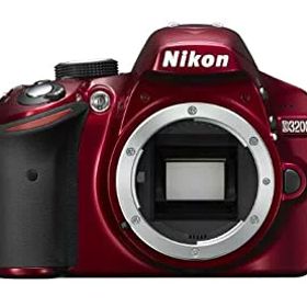 【中古】【39shop】Nikon★デジタル一眼レフカメラ D3200 ボディー レッド D3200RD（良い）