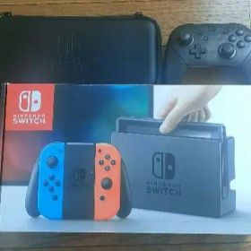 Nintendo Switch 本体 ネオンブルー ネオンレッド、プロコンセット