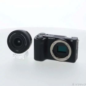 【中古】SONY(ソニー) VLOGCAM ZV-E10 II パワーズームレンズキット ブラック ZV-E10M2K B 【305-ud】