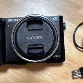 【シャッター1063回】SONY a6000 + E 16mm F2.8 セット