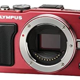 【中古】 OLYMPUS オリンパス ミラーレス一眼 PEN Lite E-PL6 ボディ レッド E-PL6 BODY RED