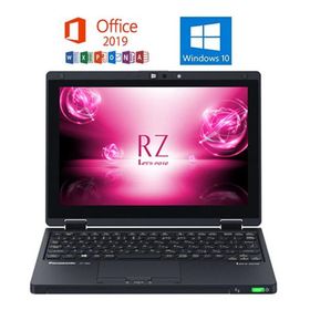 Panasonic Let's note RZ6 CF-RZ6QFMQR Microsoft Office 2019 Core i5 8GB SSD256GB 10.1型 WUXGA Webカメラ 在宅 リモート 中古ノートパソコン 送料無料