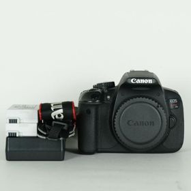 [難あり品 | バッテリー2個付] Canon EOS Kiss X6i ボディ | キヤノンEF-Sマウント デジタル一眼レフカメラ 中古