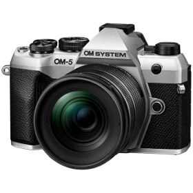 OM SYSTEM｜オーエムシステム OM-5 Mark II 12-45mm F4.0 PRO レンズキット ミラーレス一眼カメラ シルバー [ズームレンズ]