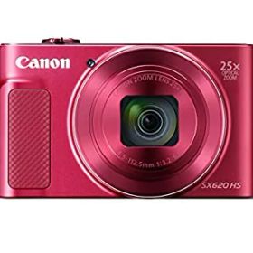 【中古】「非常に良い」Canon コンパクトデジタルカメラ PowerShot SX620 HS レッド 光学25倍ズーム/Wi-Fi対応 PSSX620HSRE