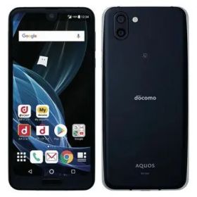 SHARP docomo 【SIMロックあり】 AQUOS R2 SH-03K Premium Black