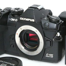 【中古】【並品】オリンパス OM-D E-M1 Mark III ボディ CA01-R7615-3V2A OLYMPUS マイクロフォーサーズ 5軸手ブレ補正 EVF 中古