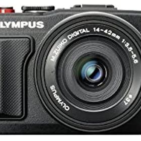 【中古】OLYMPUS ミラーレス一眼 PEN Lite E-PL6 EZレンズキット ブラックE-PL6 EZ LKIT BLK
