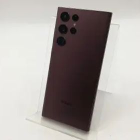 SAMSUNG au 【SIMフリー】 Galaxy S22 Ultra バーガンディ 12GB 256GB SCG14