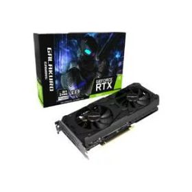 NVIDIA GEFORCE RTX3060搭載 12GB グラフィックボード GG-RTX3060-E12GB/OC/DF GALAKURO GAMING LHR 福島南倉庫