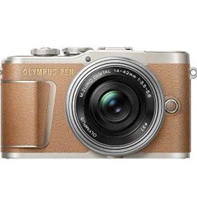 【中古】「非常に良い（無料延長保証）」OLYMPUS ミラーレス一眼カメラ PEN E-PL9 レンズキット ブラウン
