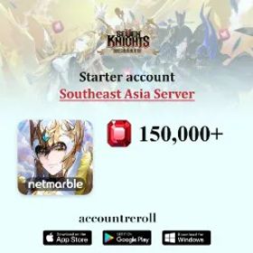 Seven Knights Re:BIRTH Legendary Heroes | 8 Random Legendary | 100,000+ Rubies | 500 Hero Summon Tickets | 300 Pet Summon Tickets